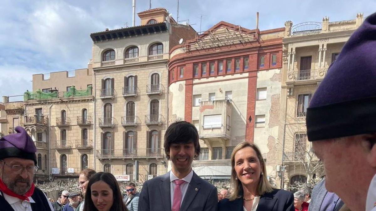 Gonzàlez i Losada amb Farré