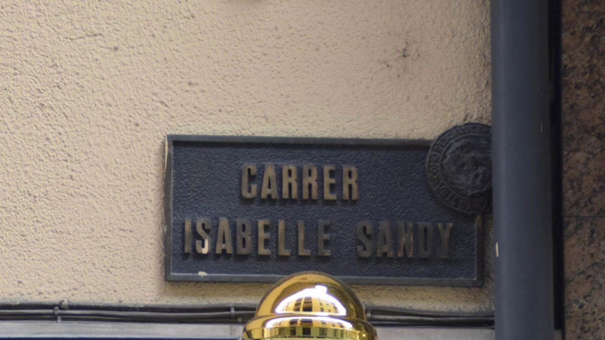 Carrer Isabelle Sandy a Escaldes.