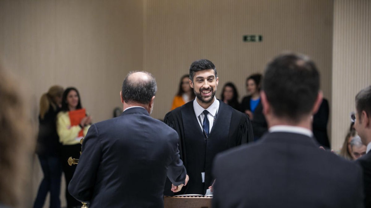 Jurament d'Alexandre Ferreira com a fiscal adjunt