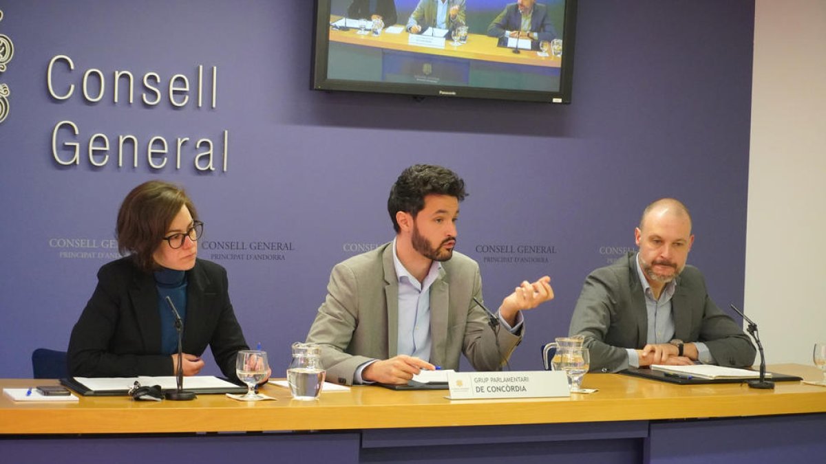 Els consellers generals de Concòrdia.