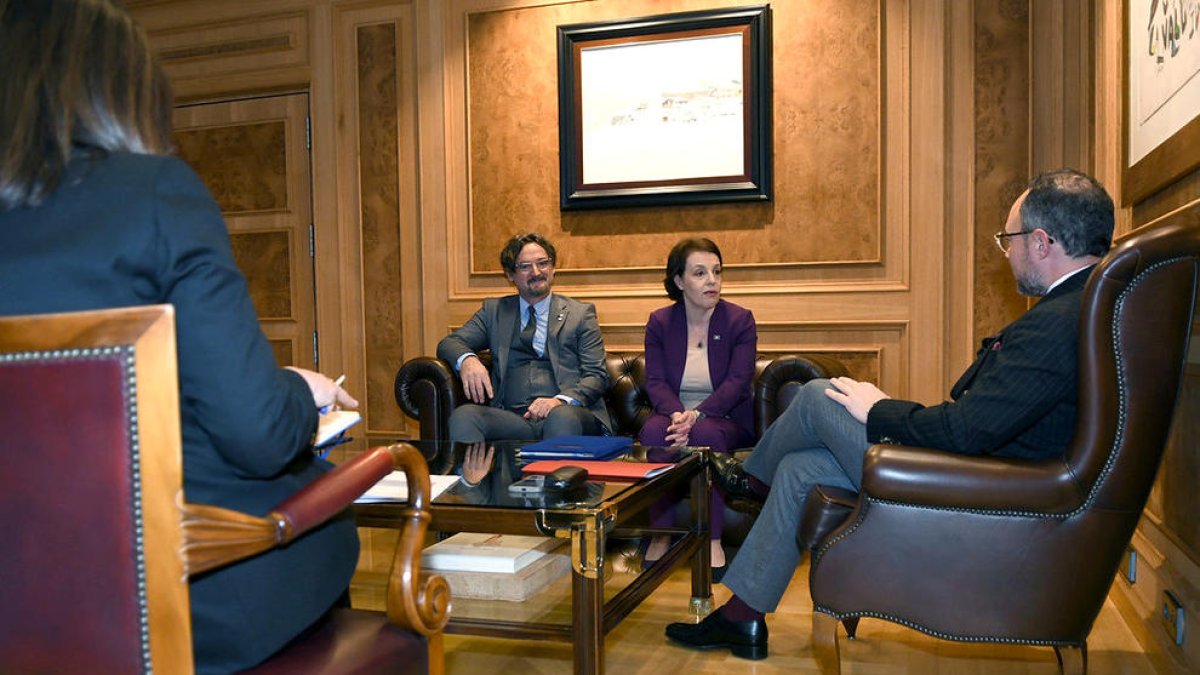 Reunió amb Donika Gërvalla-Schwarz.