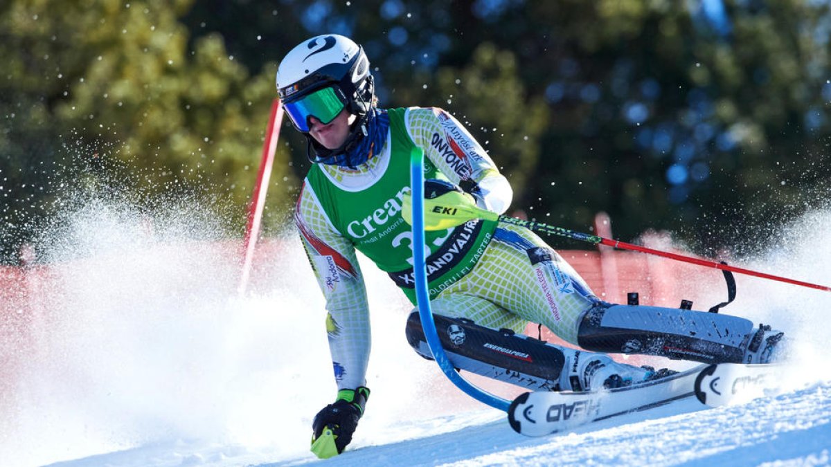 Pere Cornella, en una cursa anterior.