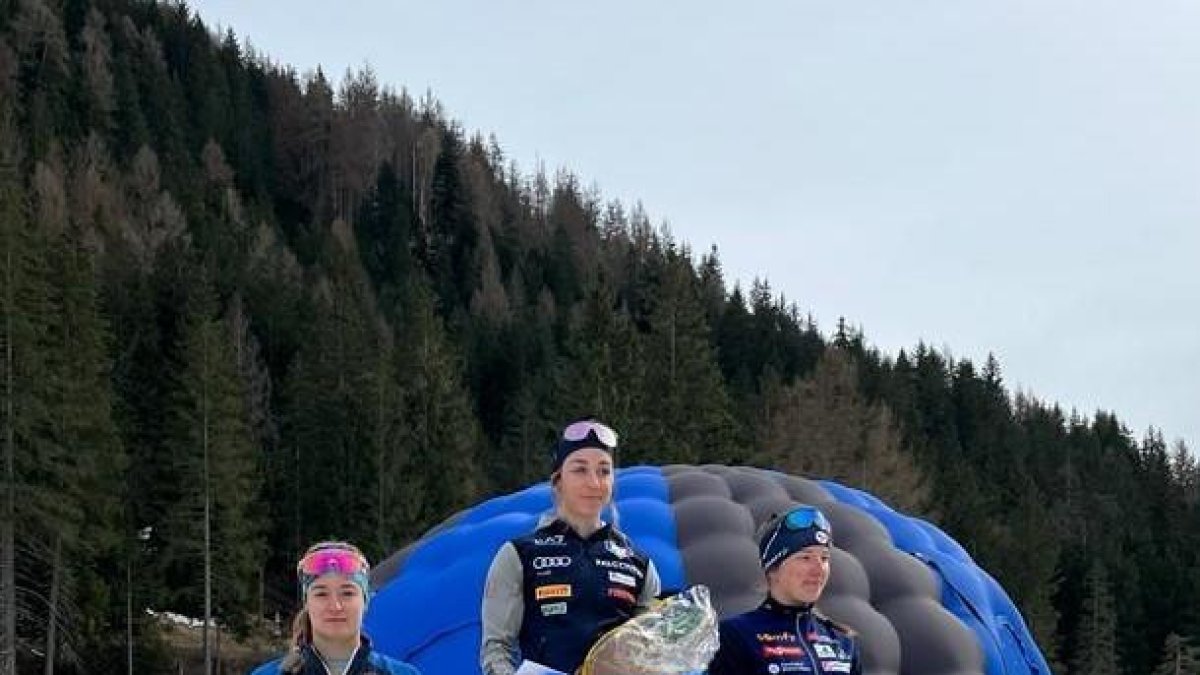 Gina del Rio, segona a l'Sprint de Dobbiaco de la Copa d'Europa