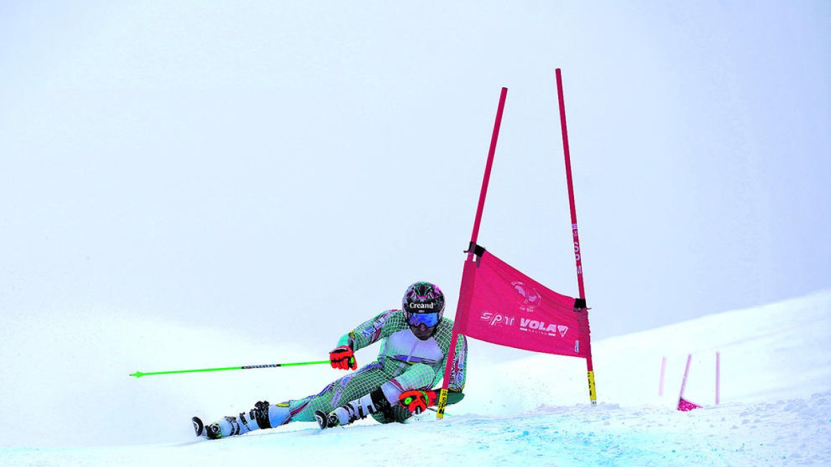 Joan Verdú als entrenaments de Reiteralm.
