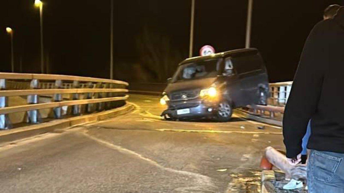Un conductor drogat s'accidenta a Encamp