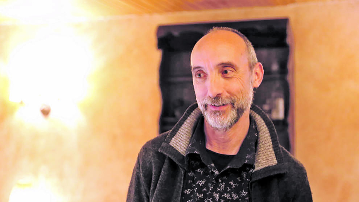 L'escriptor Albert Ginestà.