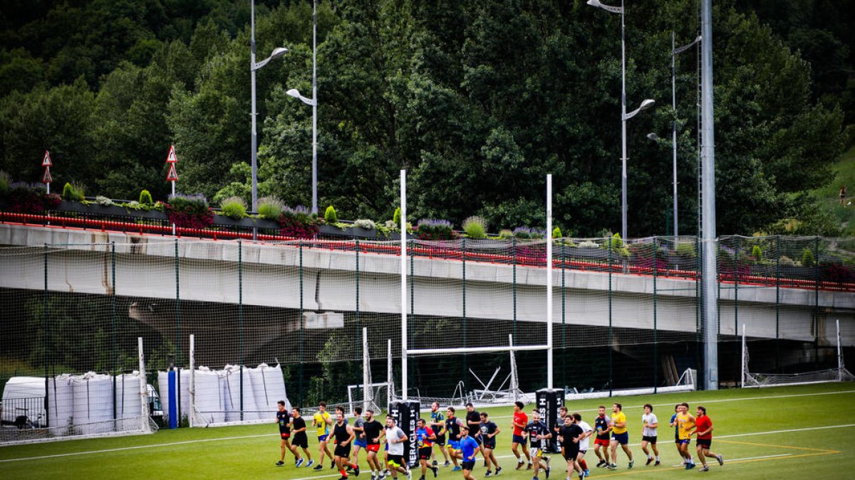 Entrenament del VPC a Prada de Moles.