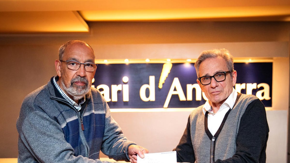 Manel Fernàndez i Ignasi de Planell.