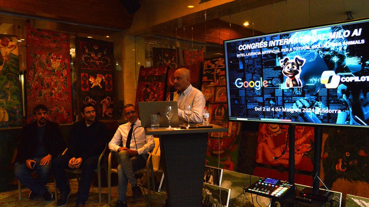 Presentació del congrés ahir a Escaldes-Engordany