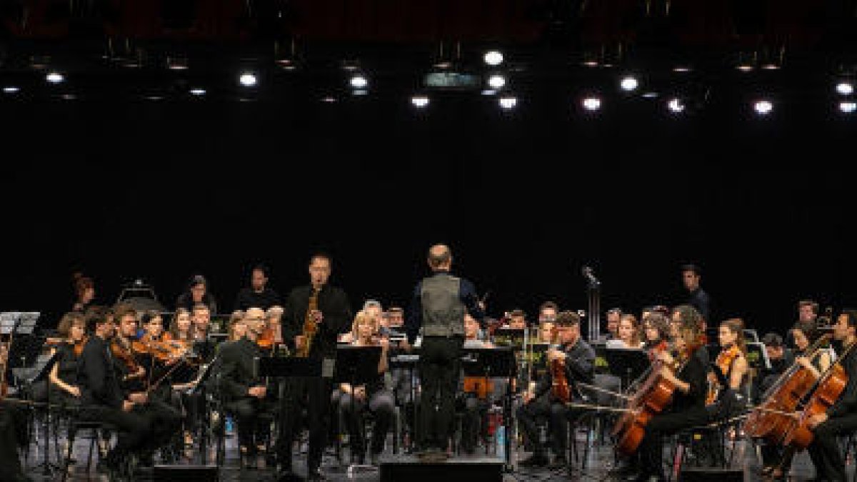 Un moment de l'edició del 2023 de l'Andorra Sax Fest.