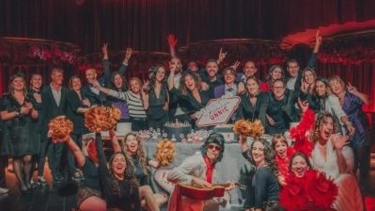La festa de celebració del primer aniversari d'Unnic.