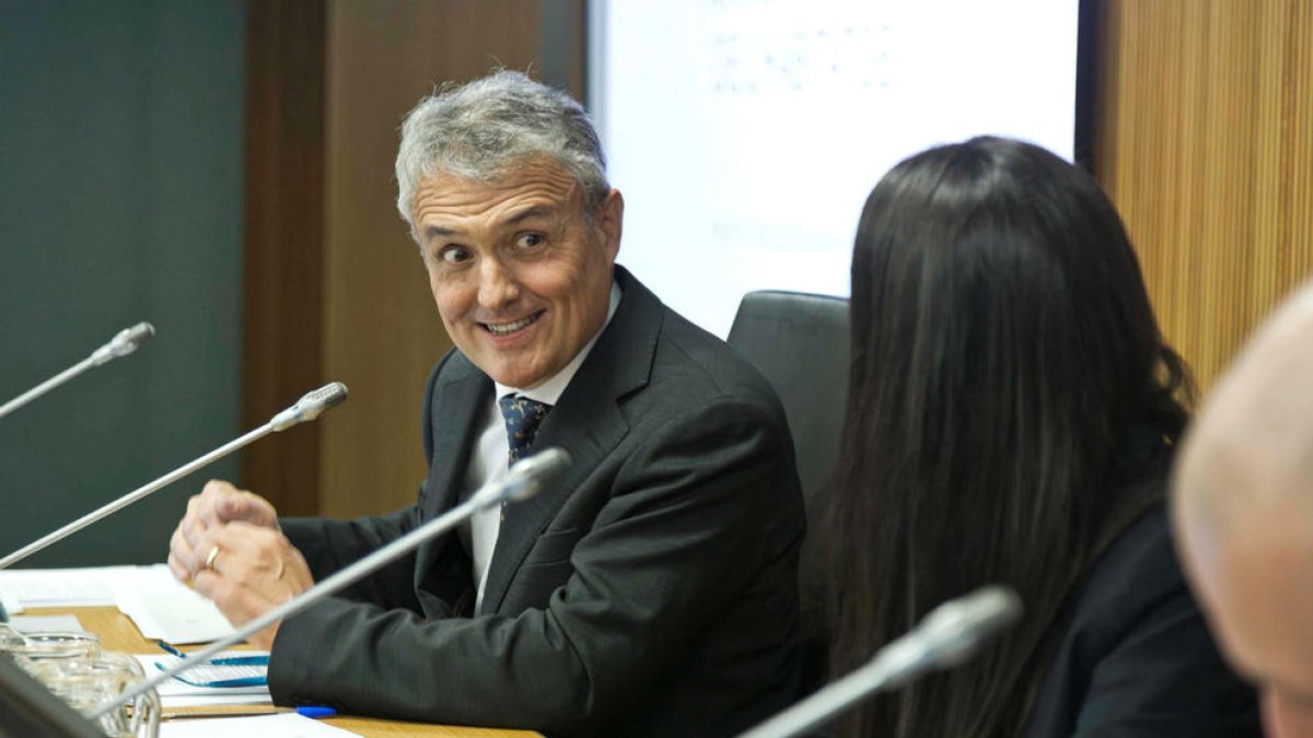Pla en una compareixença al Consell General, l'octubre passat.