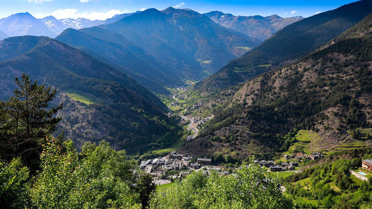 Vista d'Ordino.