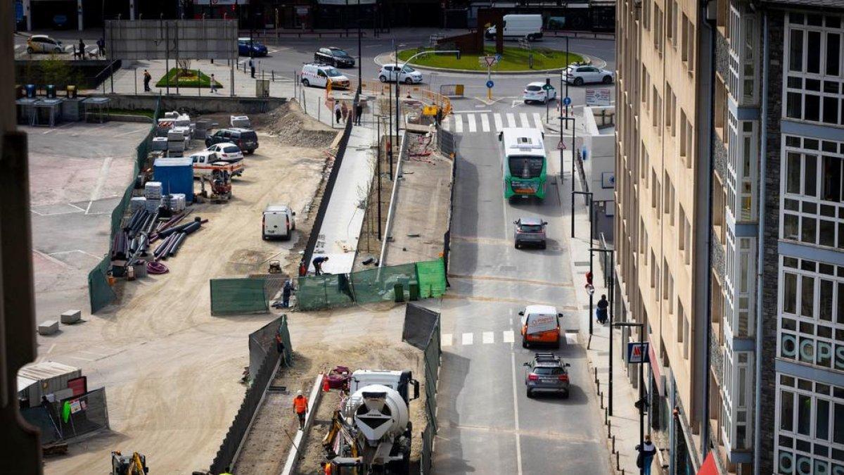 El tram afectat