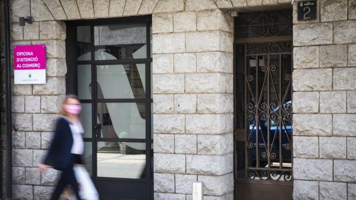 L'oficina on es traslladaria l'entitat