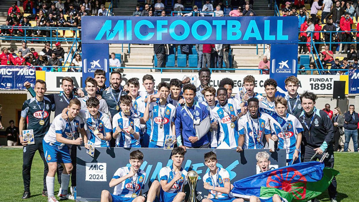 L'Espanyol, equip de Julen Sánchez.