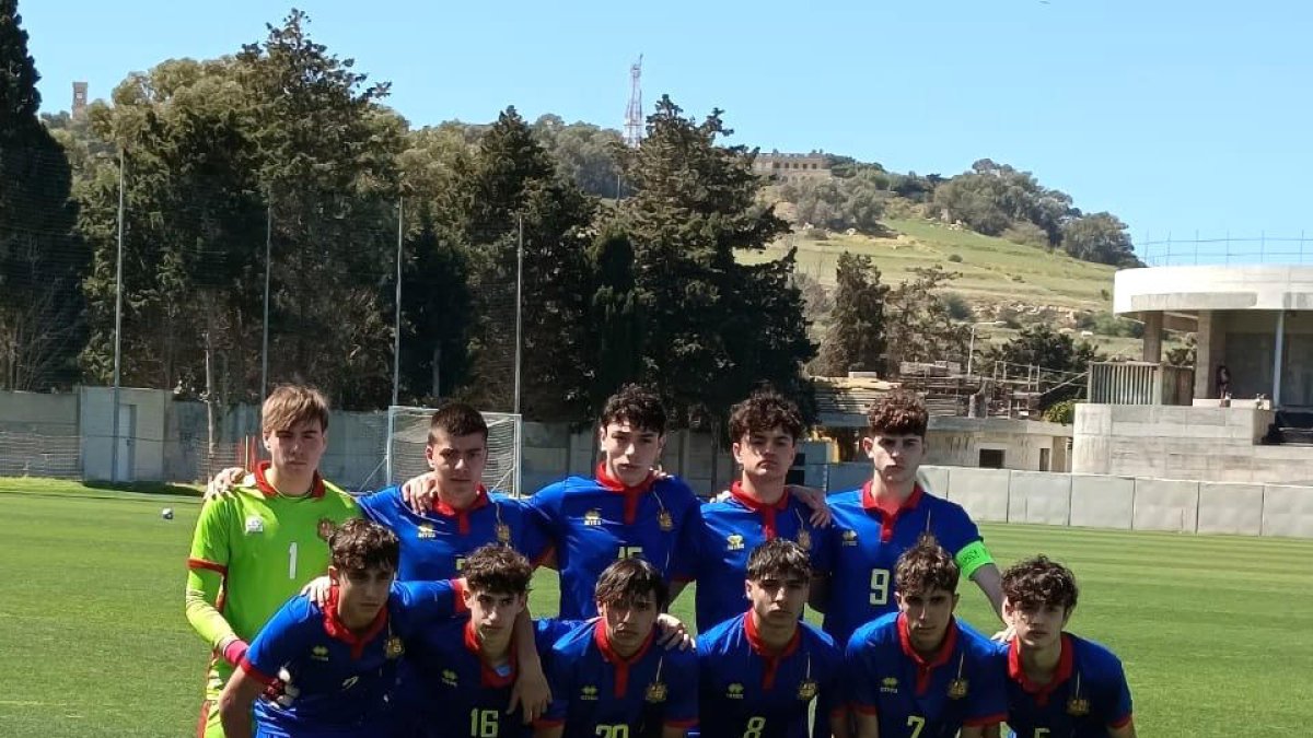 La selecció masculina sub 16.