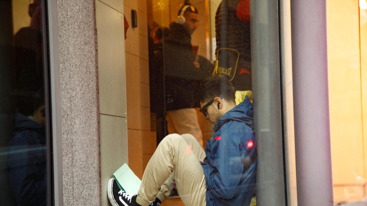 Usuari del servei d'Immigració.