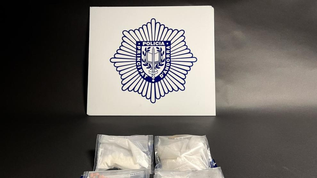 La droga comissada a la duana espanyola del turista de 31 anys