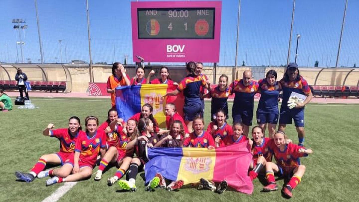 Triomf de la sub 16 femenina.