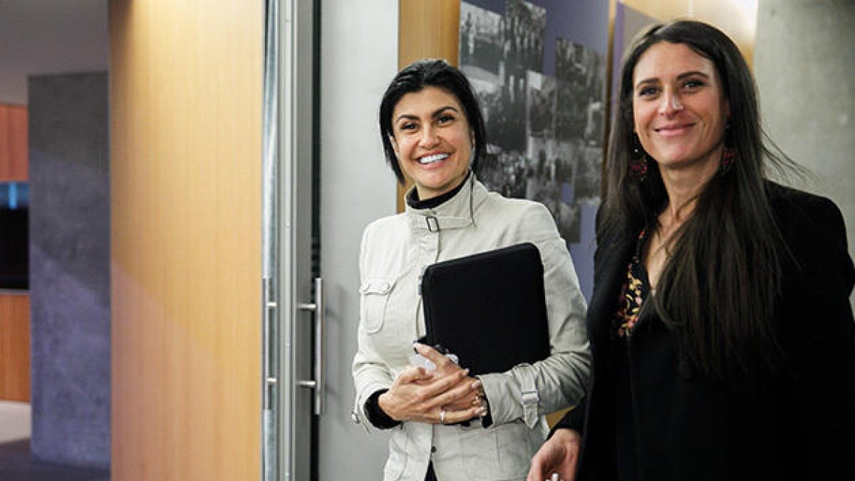 Carine Montaner i Noemí Amador d' Andorra Endavant