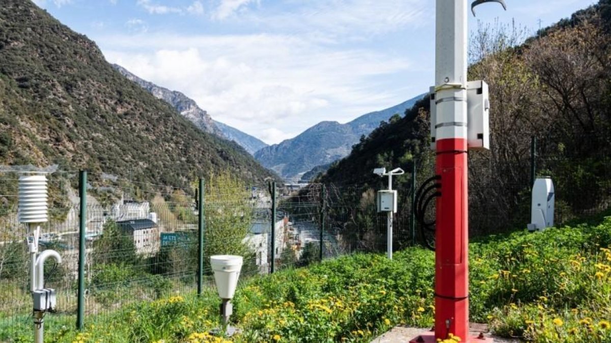 L'estació de la Borda Vidal