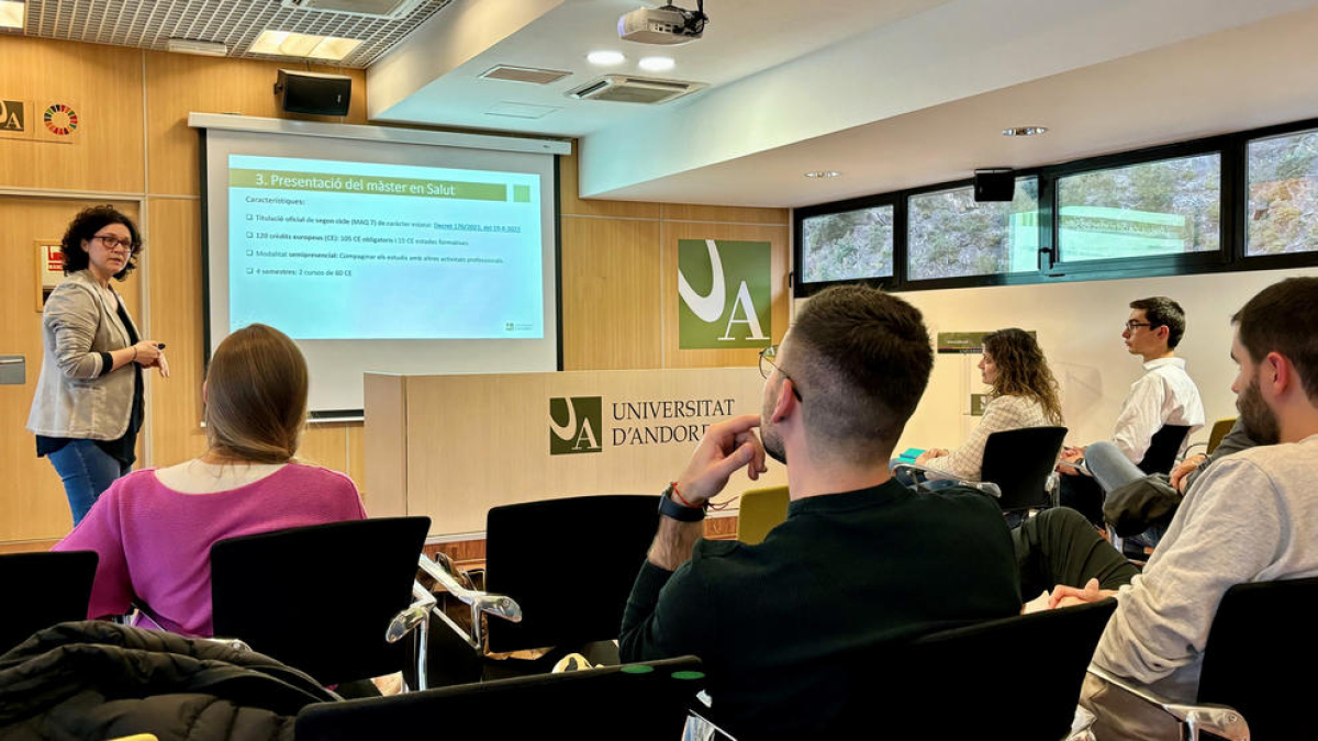 La presentació del màster, ahir.