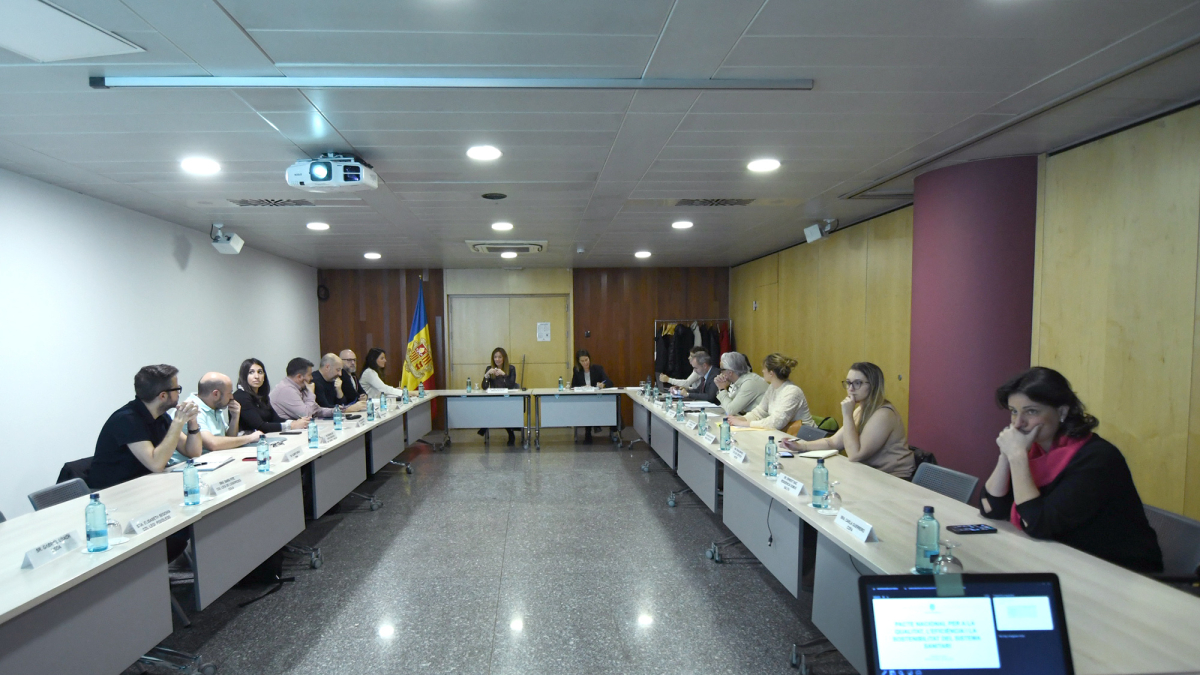 Reunió de treball del Pacte Nacional de Salut :