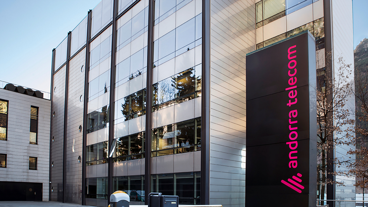 Façana d’Andorra Telecom.