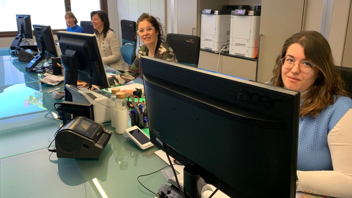 L’equip administratiu del comú d’Ordino.