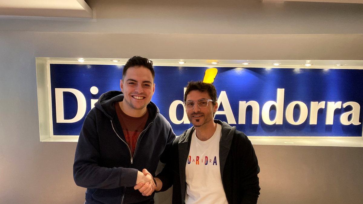 Àlex Carvalho i Aitor Garcia, al Diari.