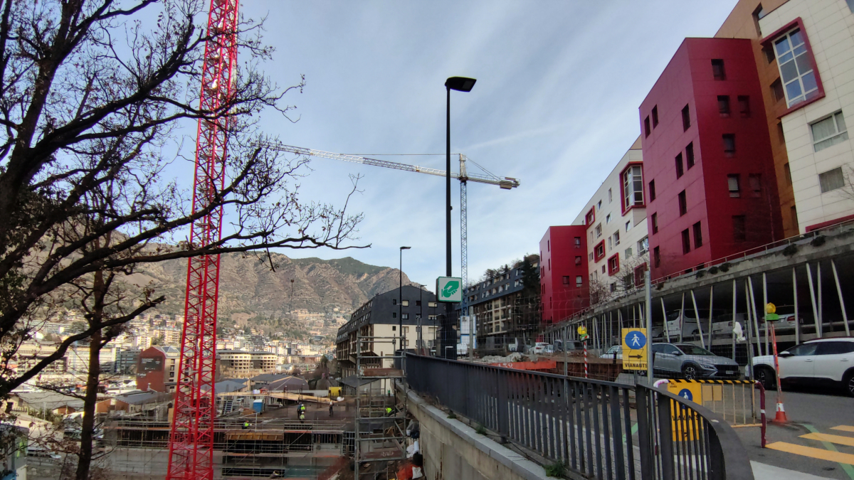 A la Borda Nova es construeixen 44 pisos de lloguer assequible.