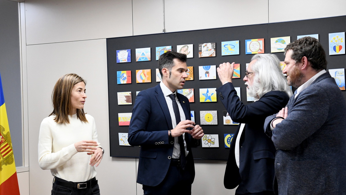 David Forné a la reunió d'avui