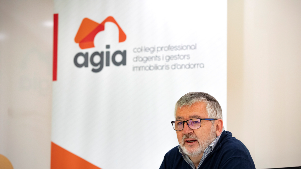 Gerard Casellas, president de l'AGIA, un dels col·lectius que signa el comunicat