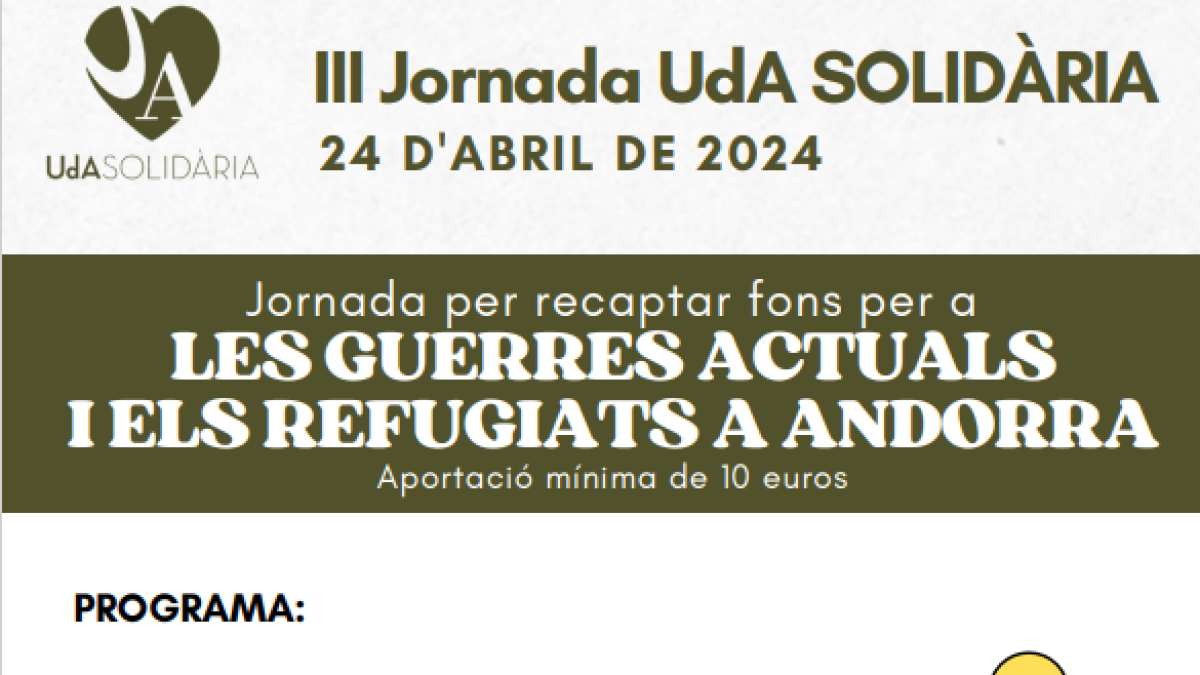 III Jornada UdA Solidària