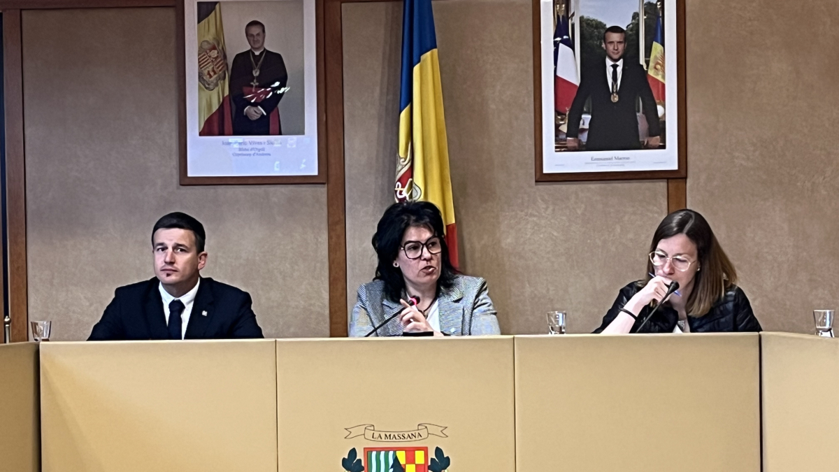 La sessió de comú celebrada aquest matí