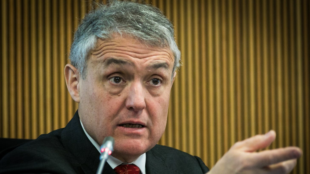 Josep Maria Pla en compareixença al Consell General