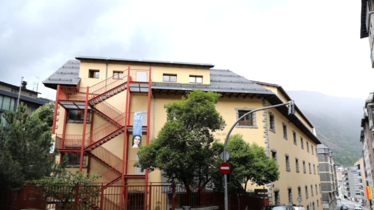 L’escola Sagrada Família.