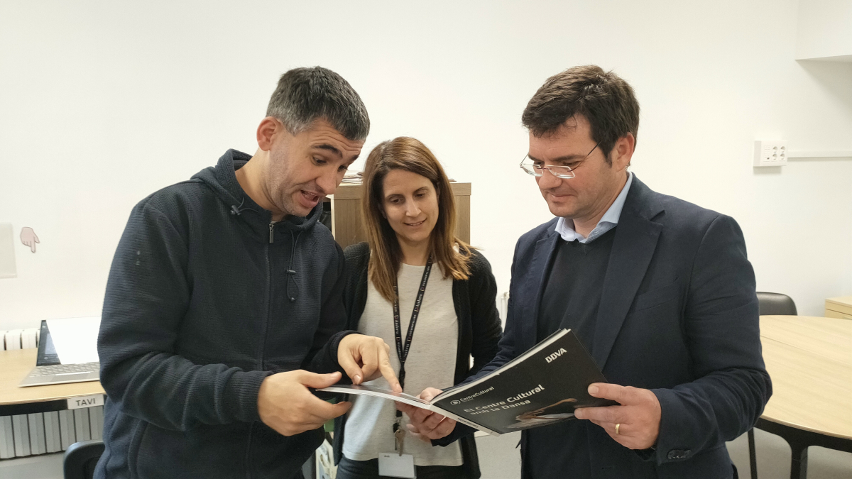 Visita del raonador del ciutadà a la Fundació Meritxell