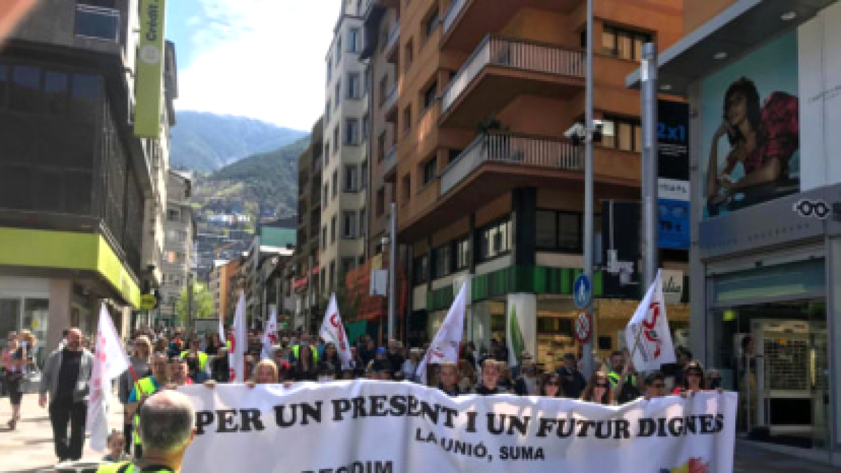 La manifestació de l’any passat.