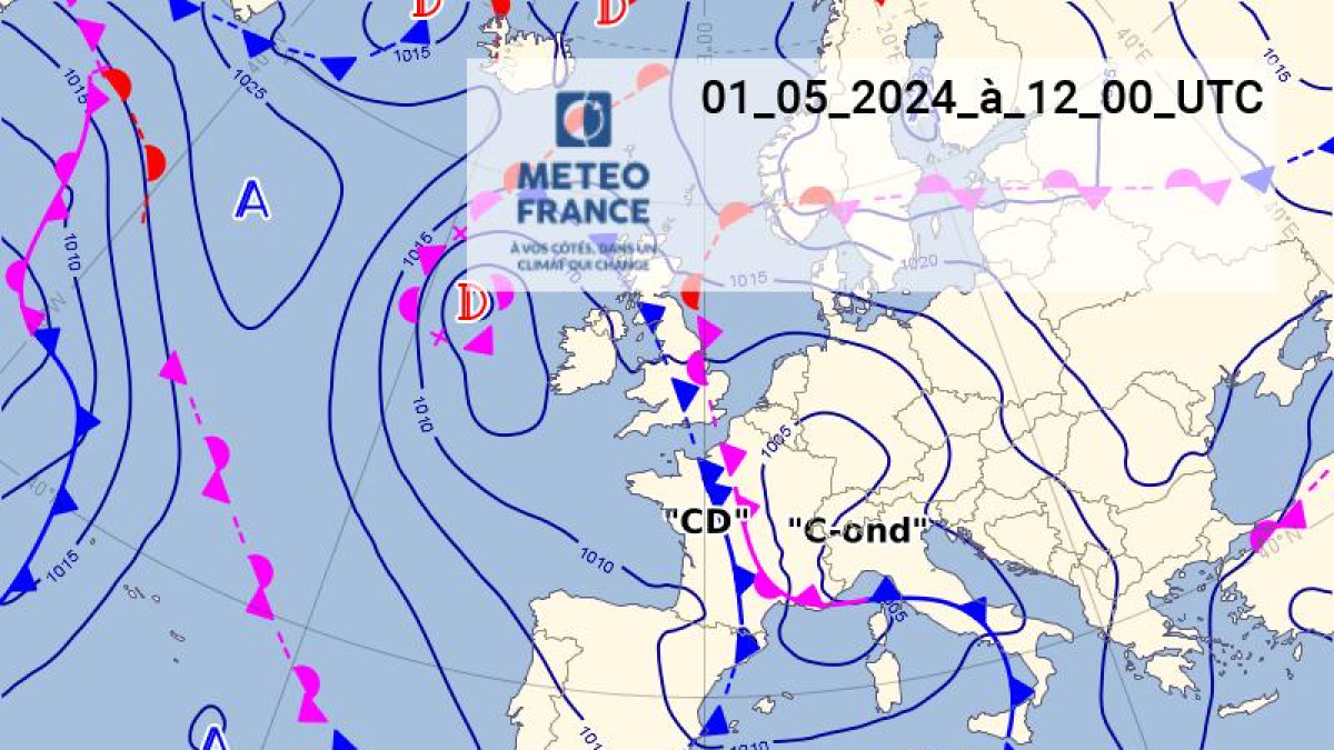 Arribada d'un front que aportarà precipitacions