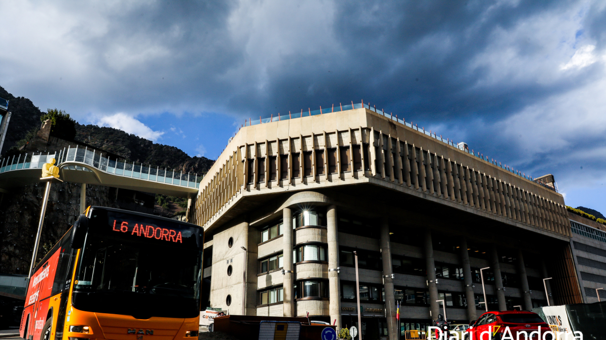 Façana de l'edifici de Govern