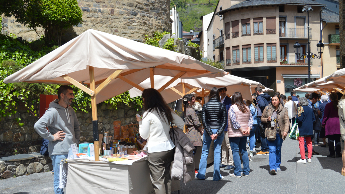 Visitants al mercat