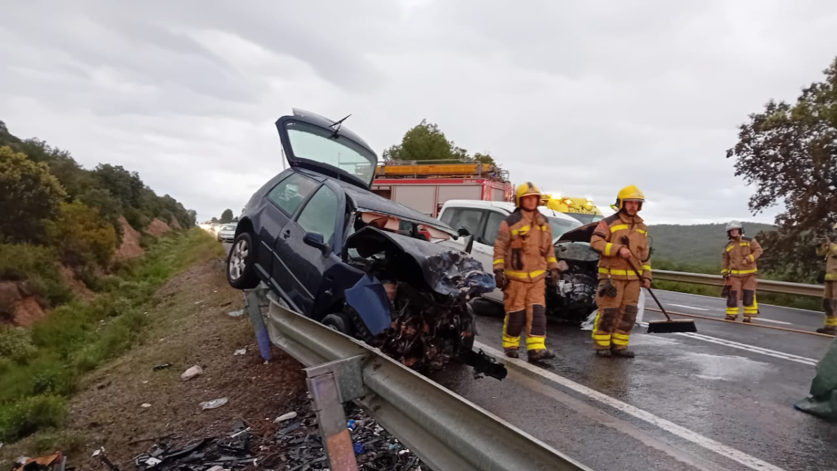 Els vehicles implicats en el sinistre