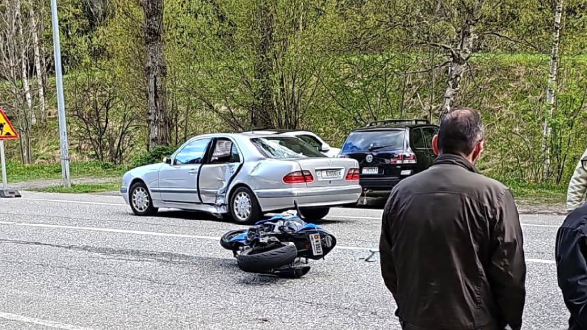 Accident a La Massana.