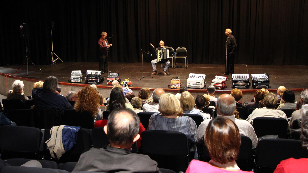 Sala de congressos del Complex esportiu d’Encamp.