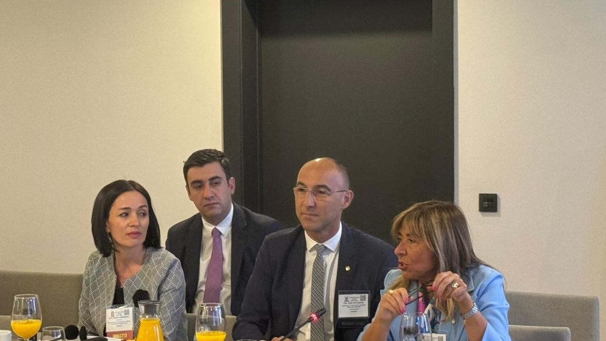 Marsol intervenint a la trobada