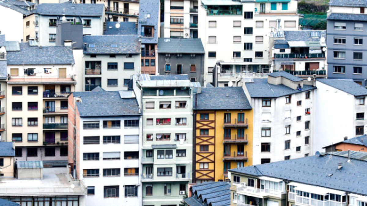 Edificis a Escaldes-Engordany.