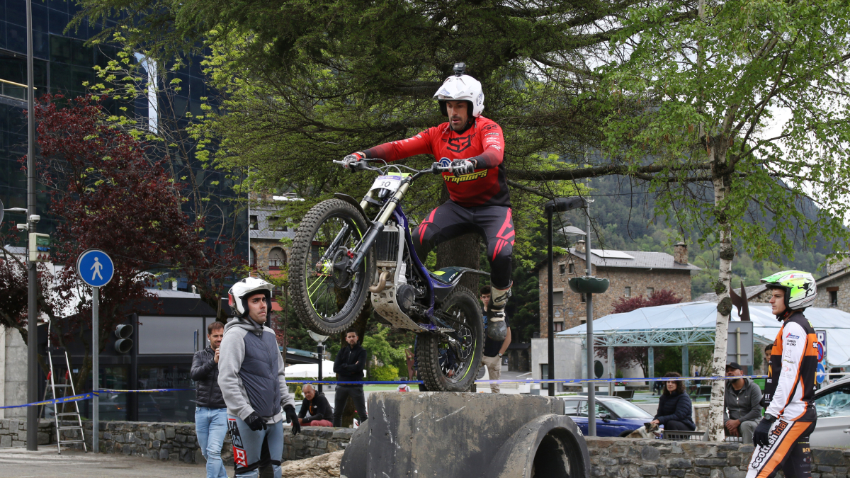 Un dels participants al circuit