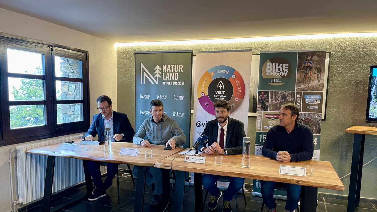 Presentació del Bike Show, aquest matí